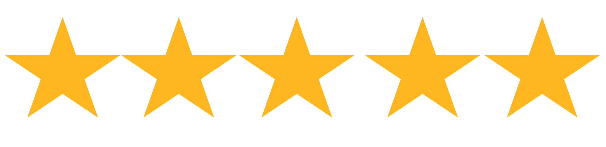 5 star rating