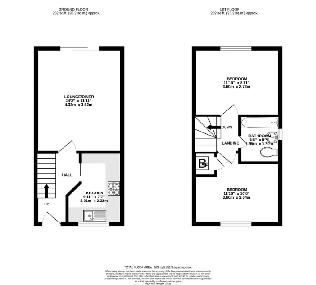 Floorplan for Pimpernel Close, Street