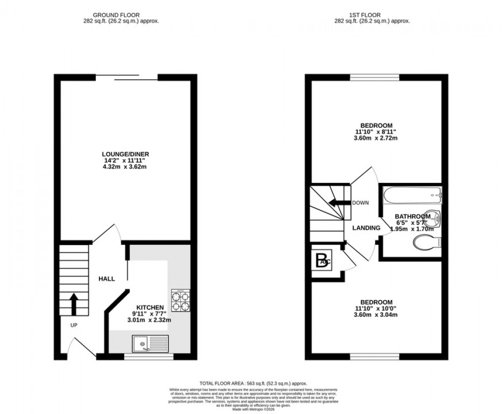 Floorplan for Pimpernel Close, Street