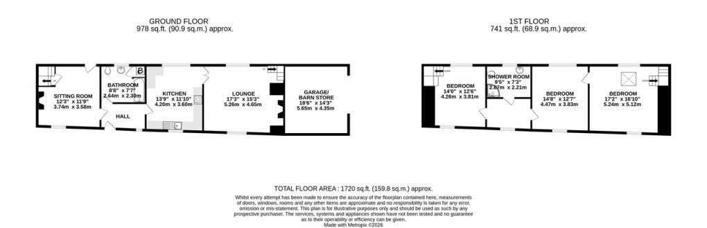 Floorplan for Linden Lea, Stawell