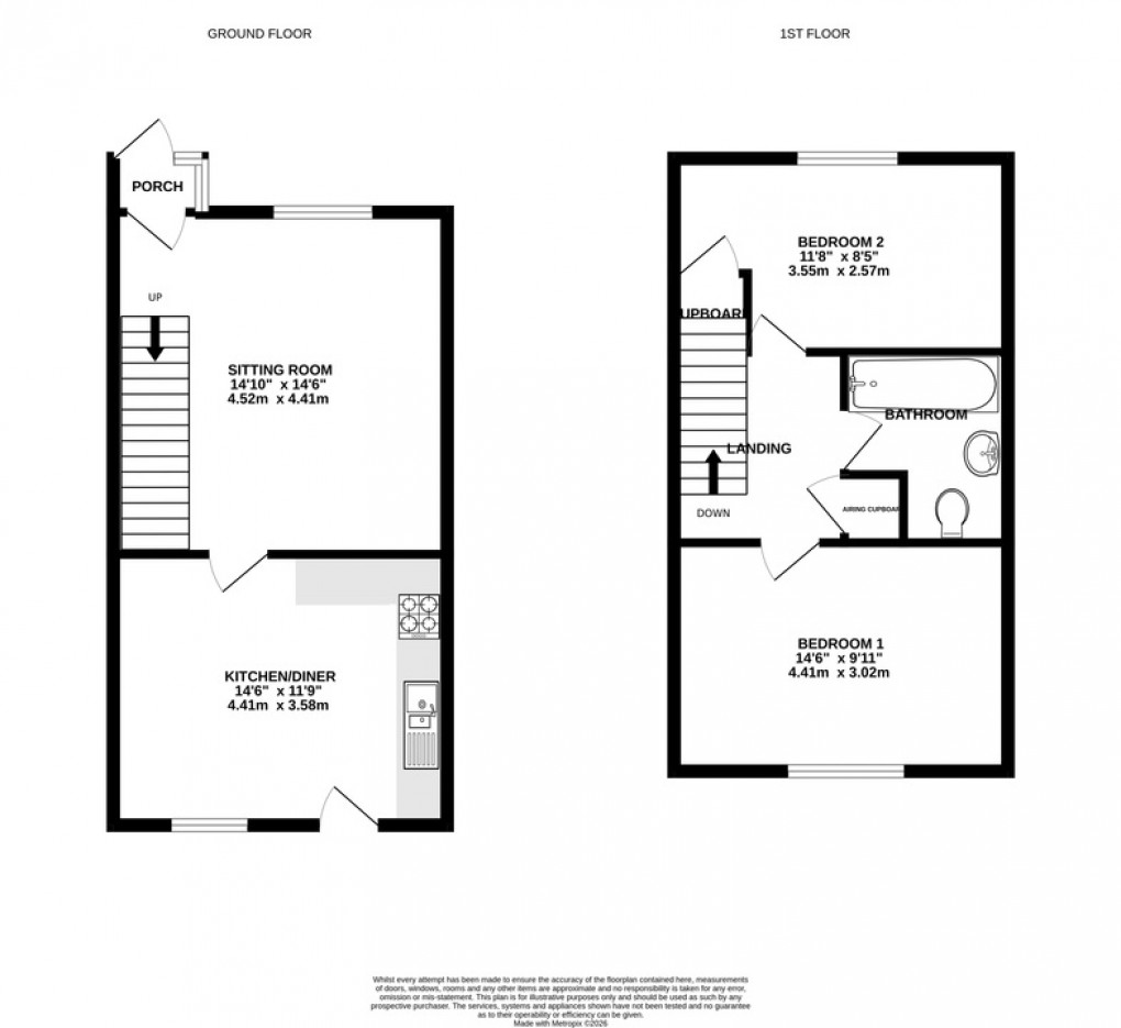 Floorplan for Gould Close, Street