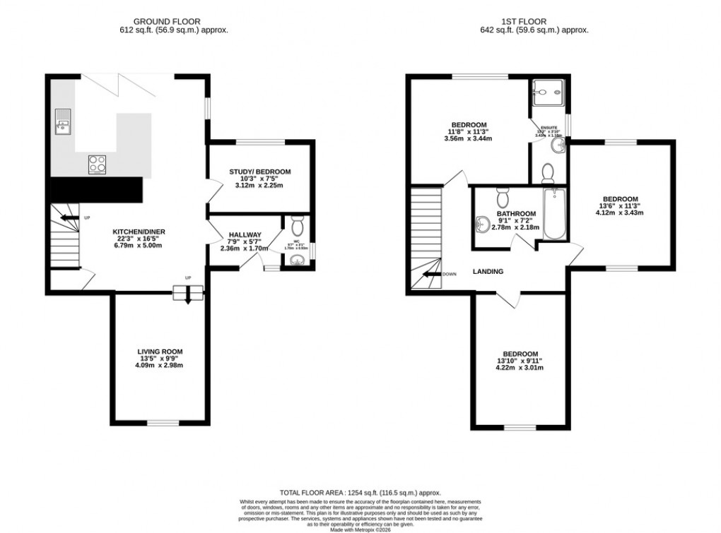 Floorplan for High Street, Keinton Mandeville