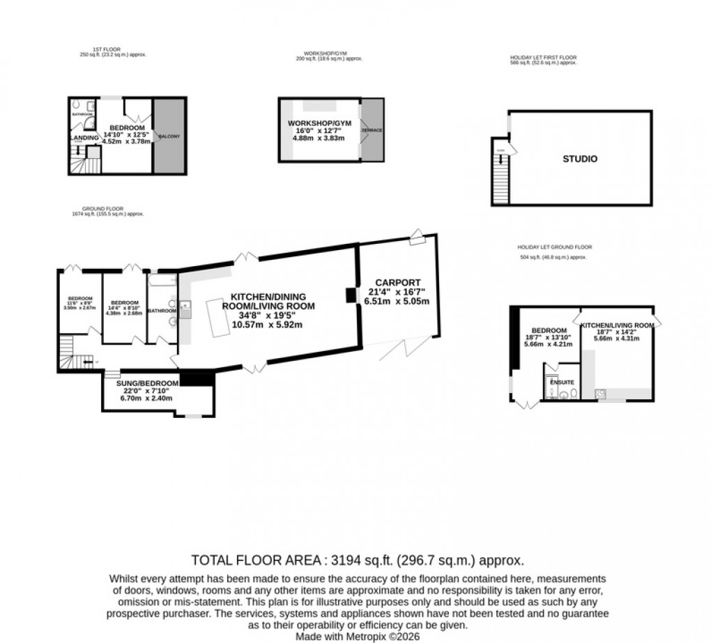 Floorplan for Henley, Langport