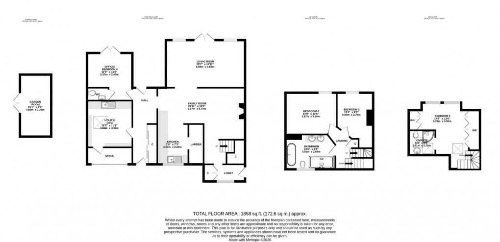 Floorplan for Mary Road, Wells