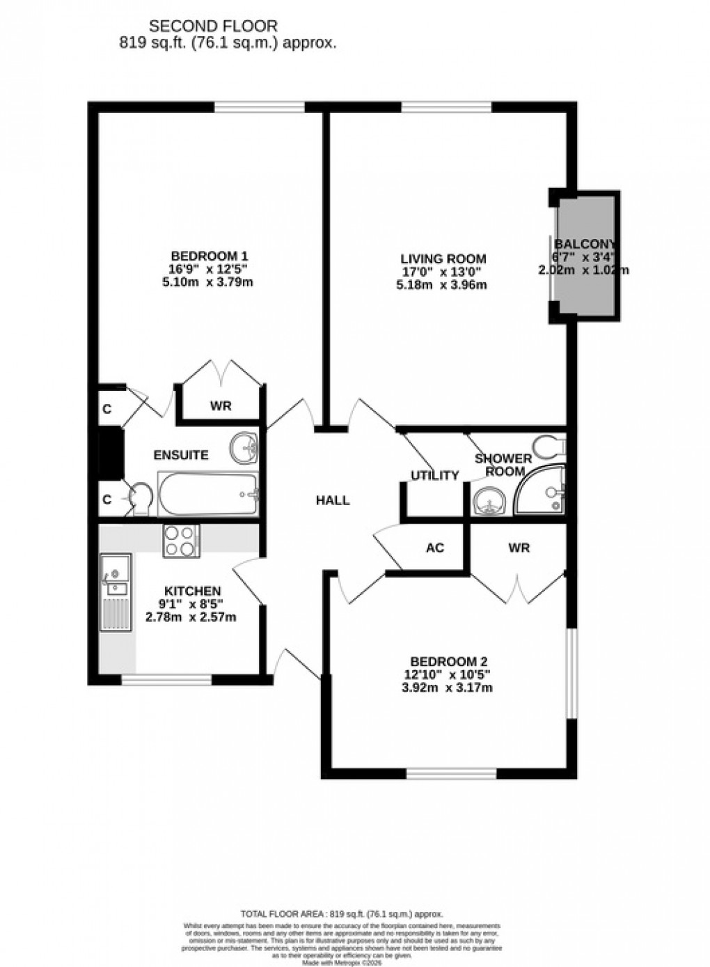 Floorplan for Woodbury Avenue, Wells