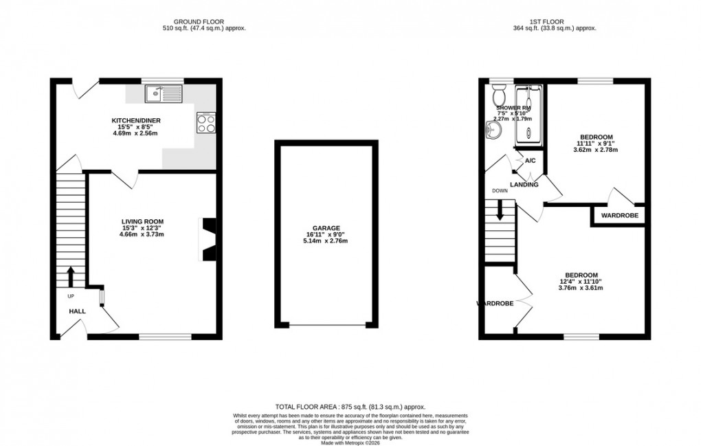 Floorplan for Kingsbury Episcopi, Martock