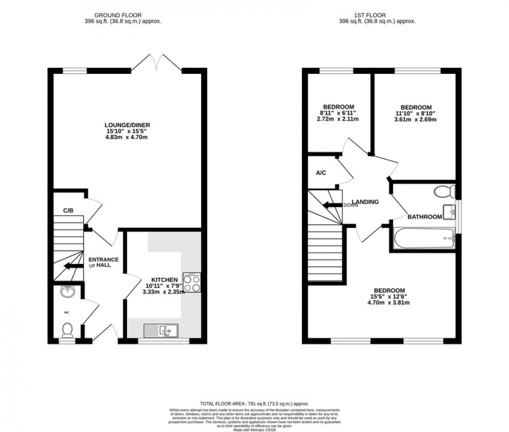 Floorplan for Foxlands Close, Street