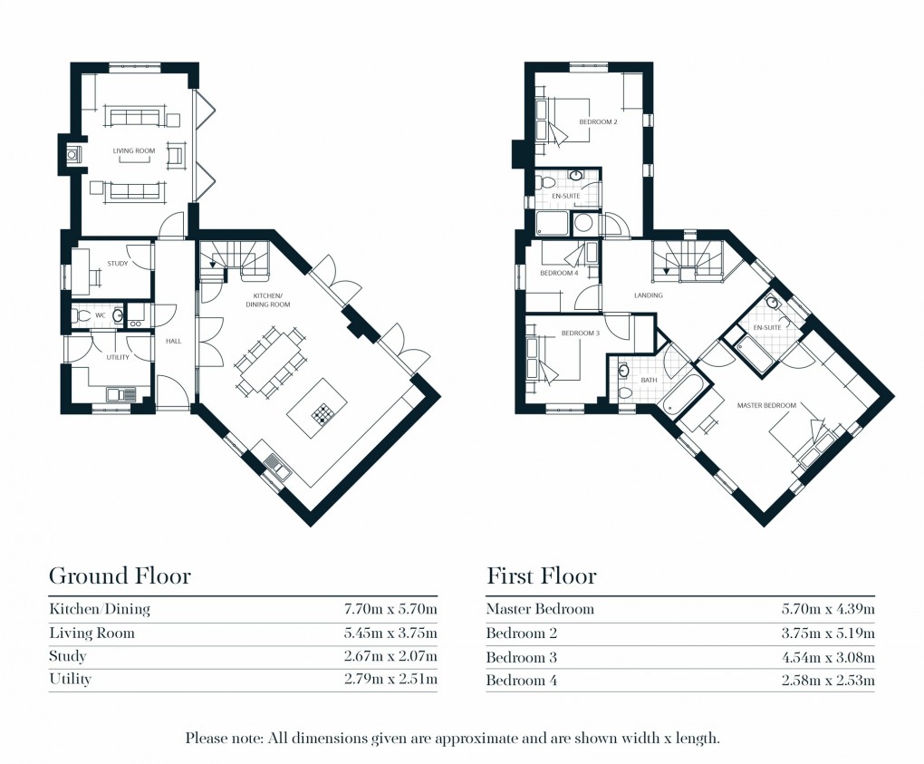 Floorplan for Bishop's Drive, Baltonsborough