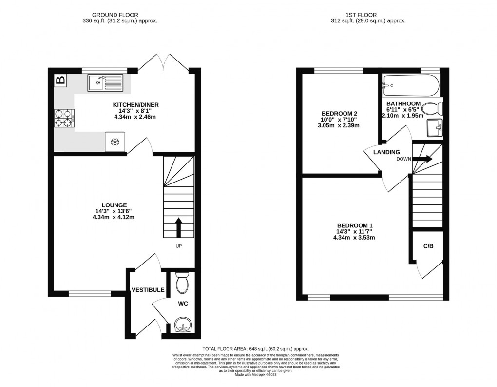 Floorplan for Movers Place, Street