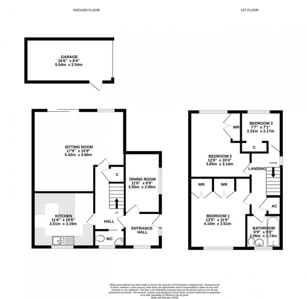 Floorplan for Ivyleaf Road, Somerton