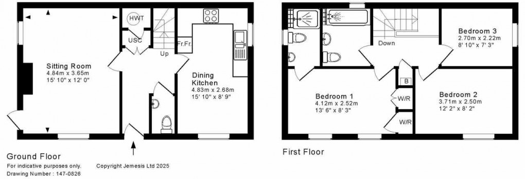 Floorplan for Off North Road, Wells