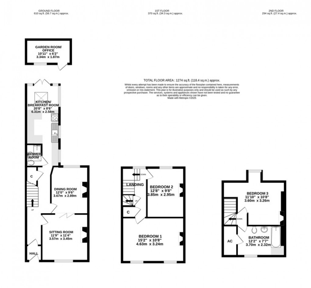 Floorplan for St. Cuthbert Street, Wells