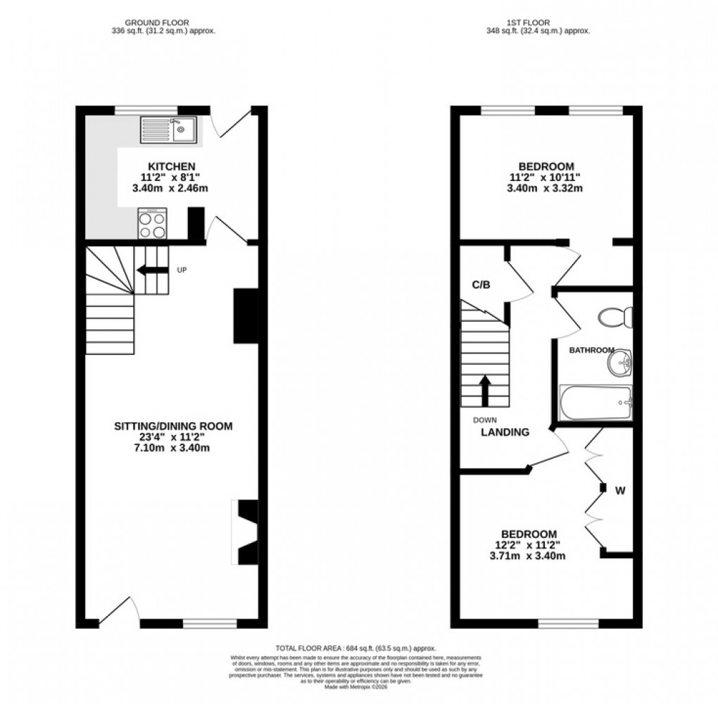 Floorplan for West End, Street