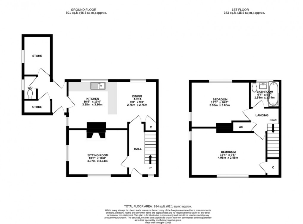 Floorplan for Glanvill Road, Street
