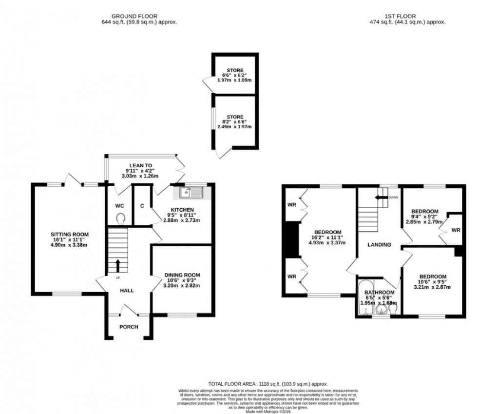 Floorplan for Cranhill Road, Street