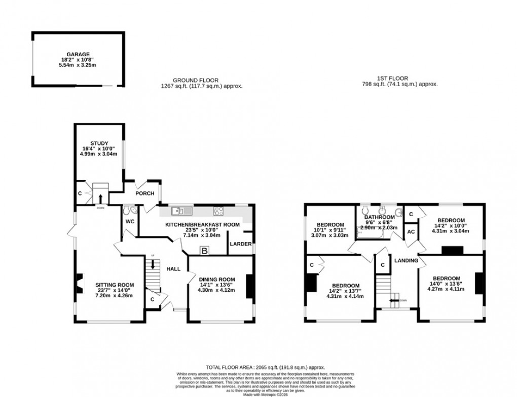 Floorplan for Broadway, Edington