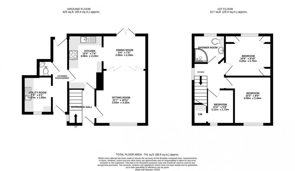 Floorplan for Portland Road, Street