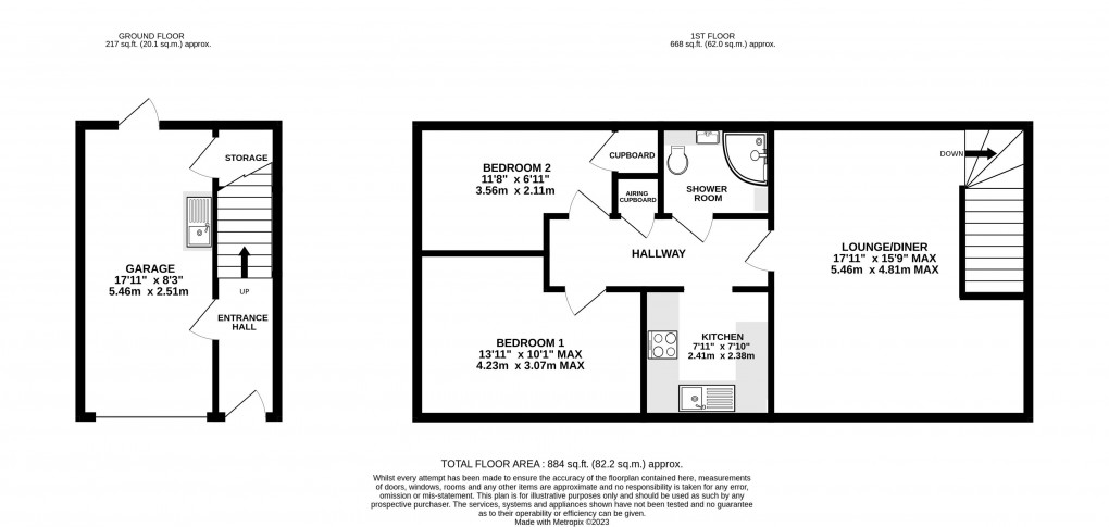 Floorplan for Clockhouse View, Street