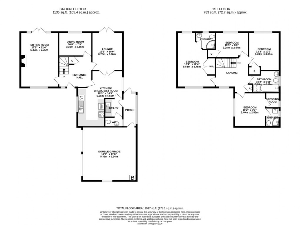 Floorplan for Burtle Road, Burtle