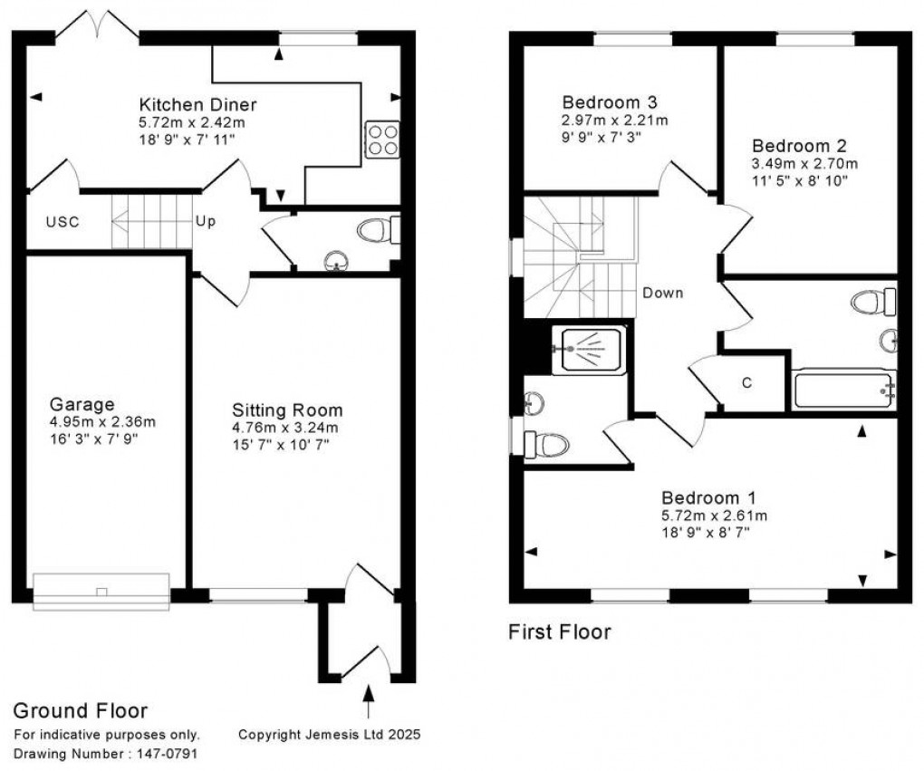 Floorplan for Edge of Wells