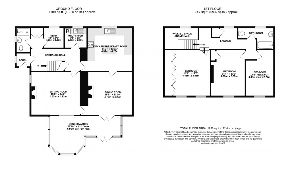 Floorplan for Chapel Hill, Ashcott