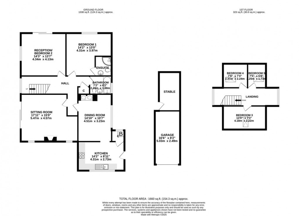 Floorplan for Just off Bath Road, Wells