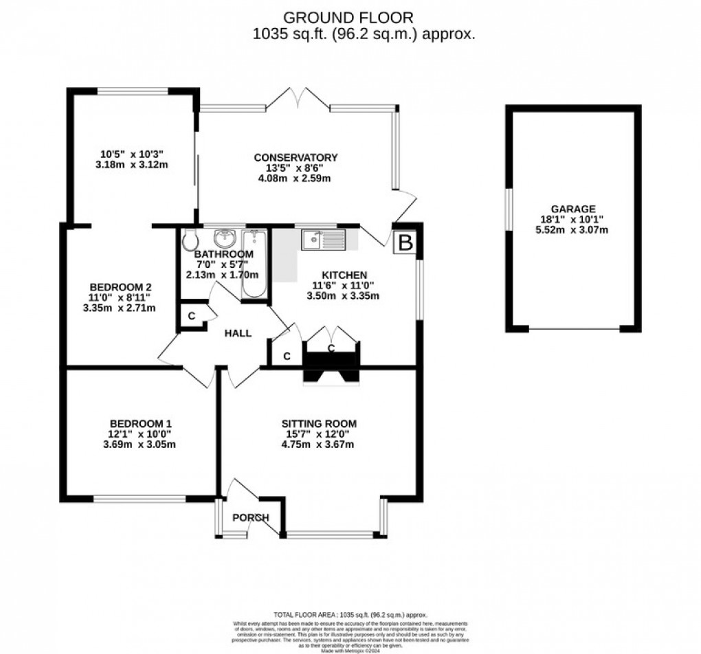 Floorplan for Portland Road, Street