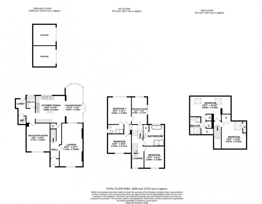 Floorplan for Middle Leigh, Street