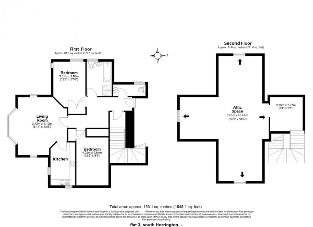 Floorplan for South Horrington,  Wells