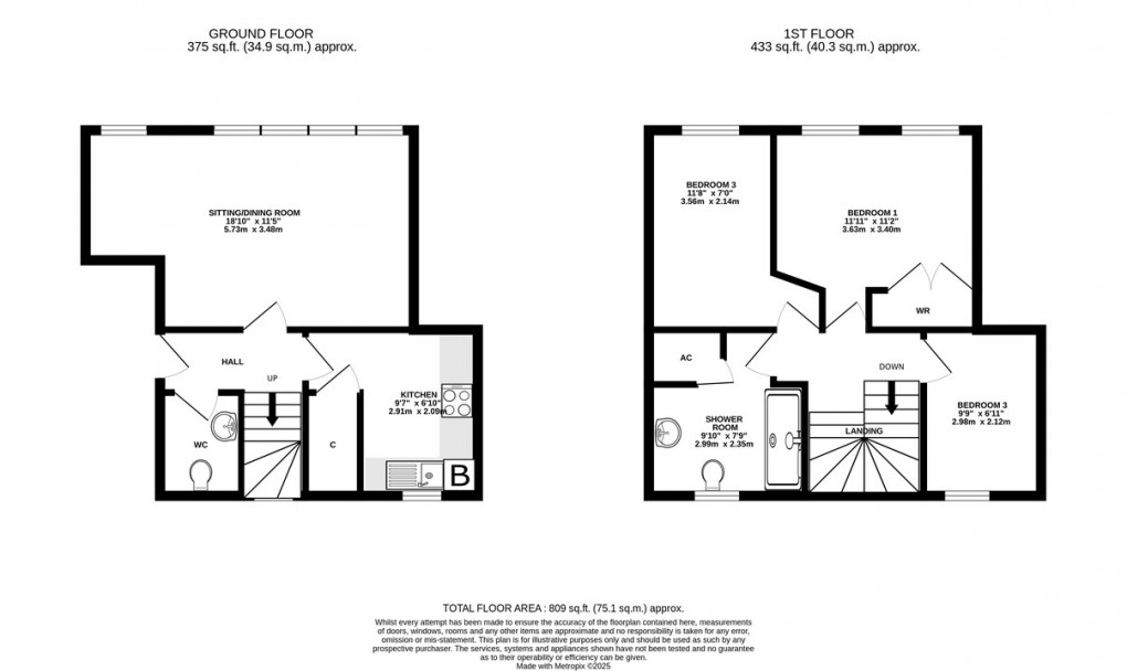 Floorplan for Lower Chapel Court, South Horrington Village
