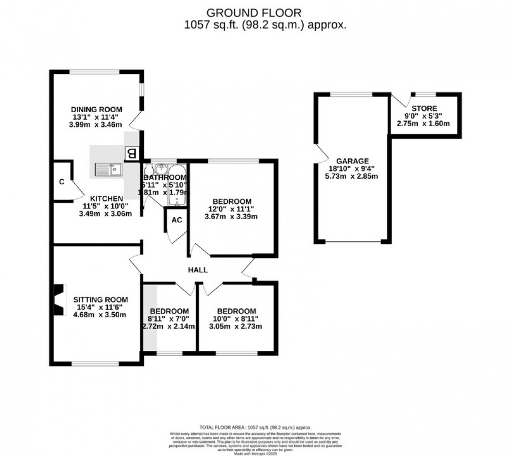 Floorplan for Leigh Furlong Road, Street