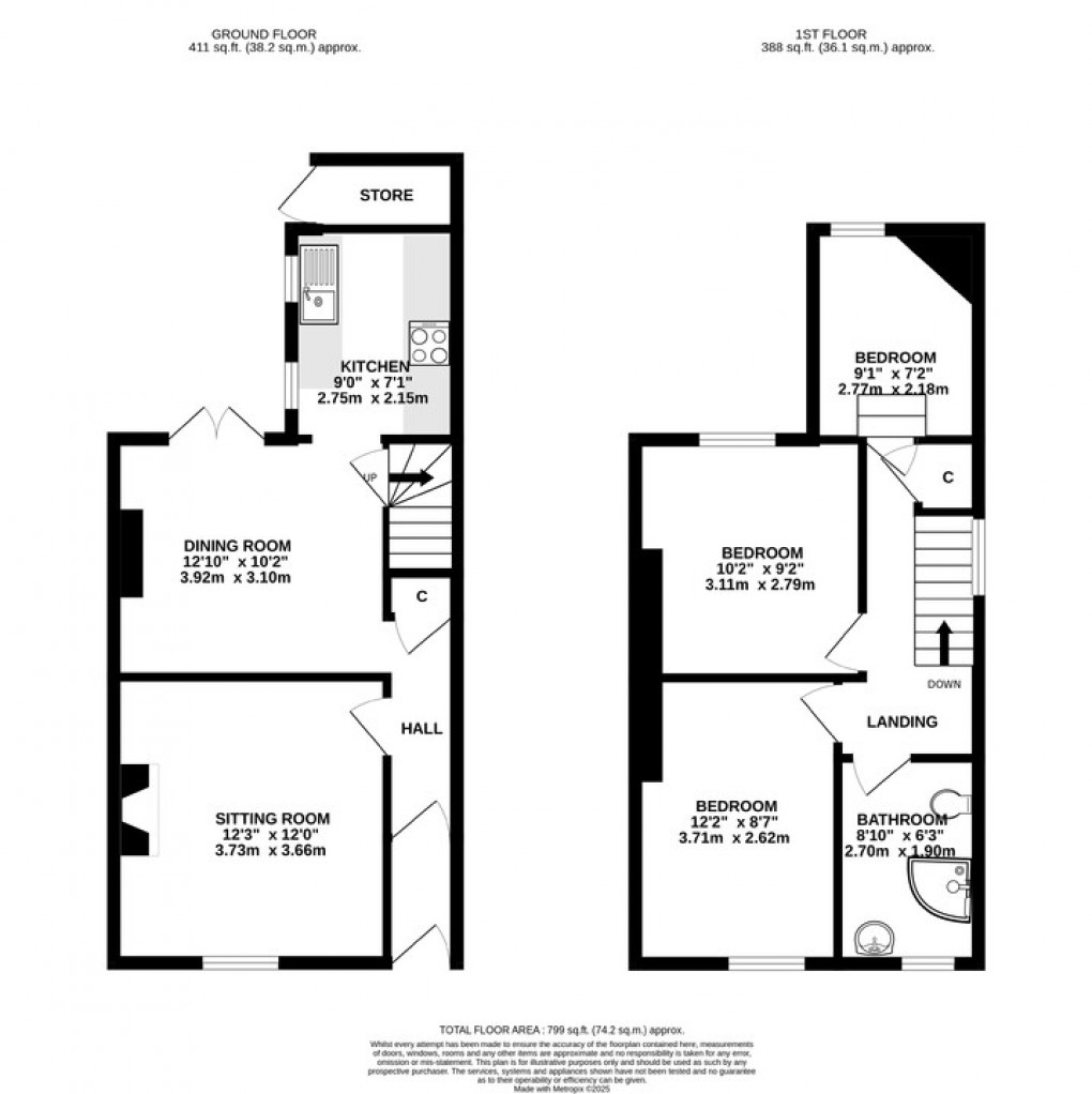 Floorplan for Overleigh, Street
