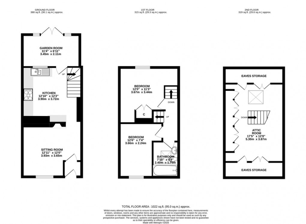 Floorplan for West End, Street