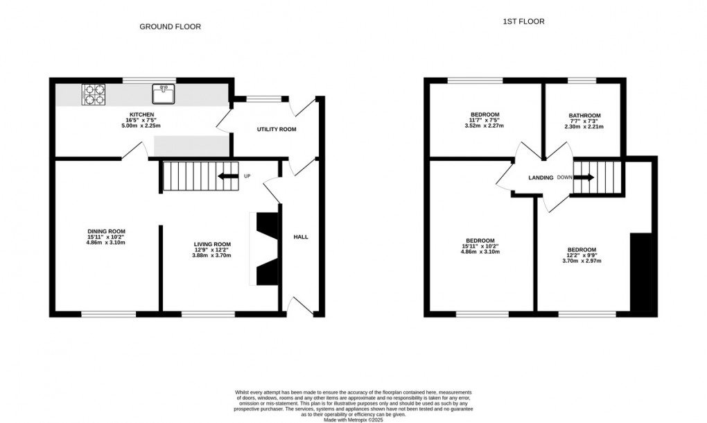 Floorplan for Kingsdon, Somerton
