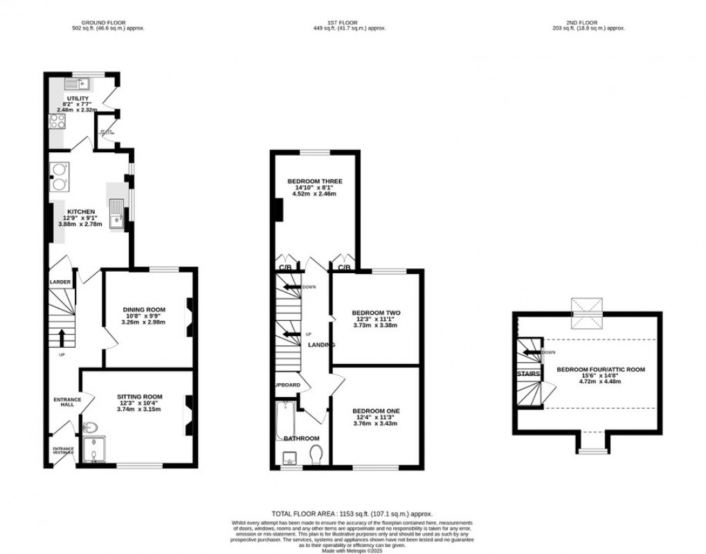 Floorplan for Orchard Road, Street