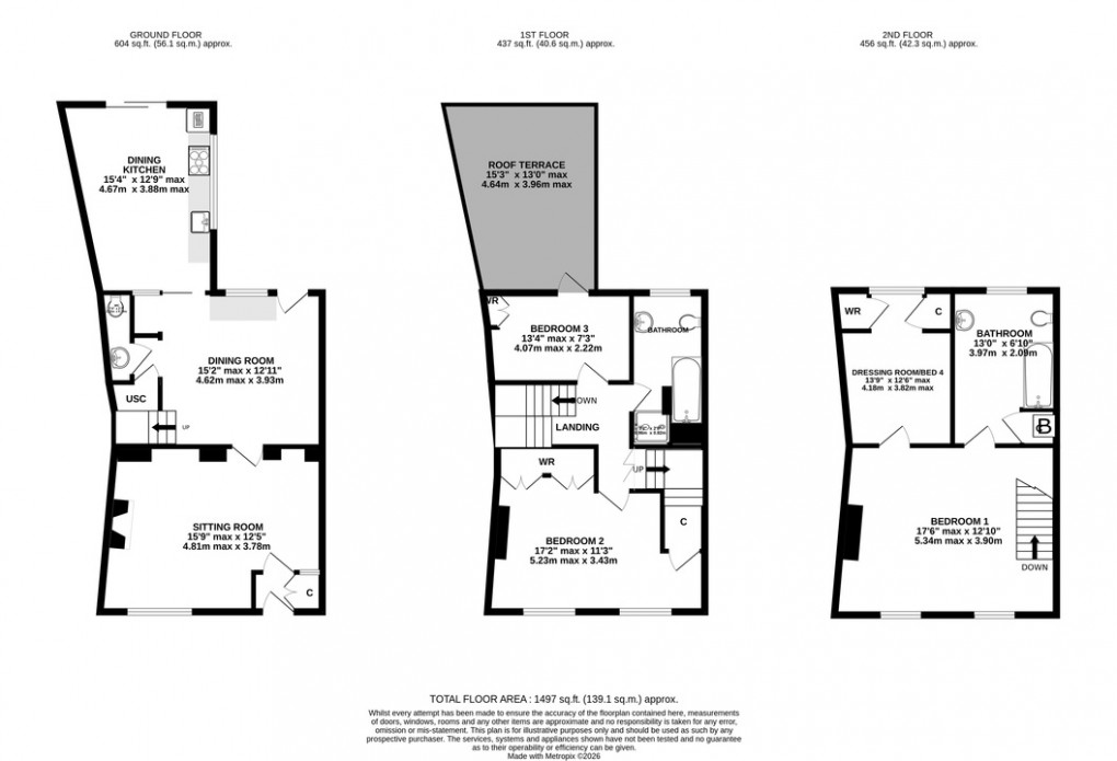 Floorplan for Silver Street, Wells