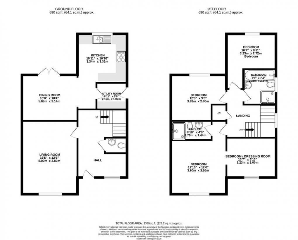 Floorplan for Pepper Drive, Somerton