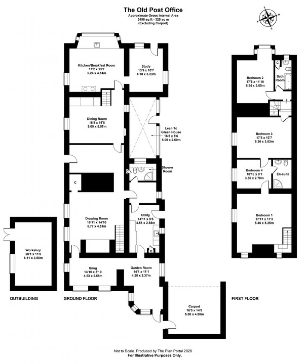 Floorplan for High Street, Butleigh