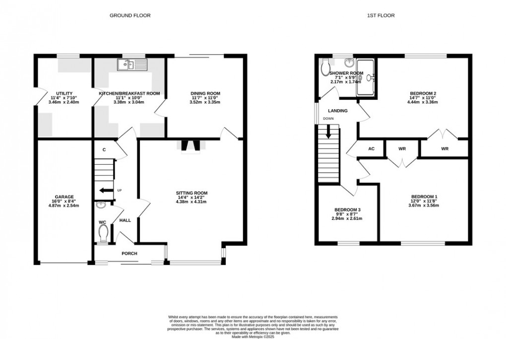 Floorplan for Read Mead, Glastonbury