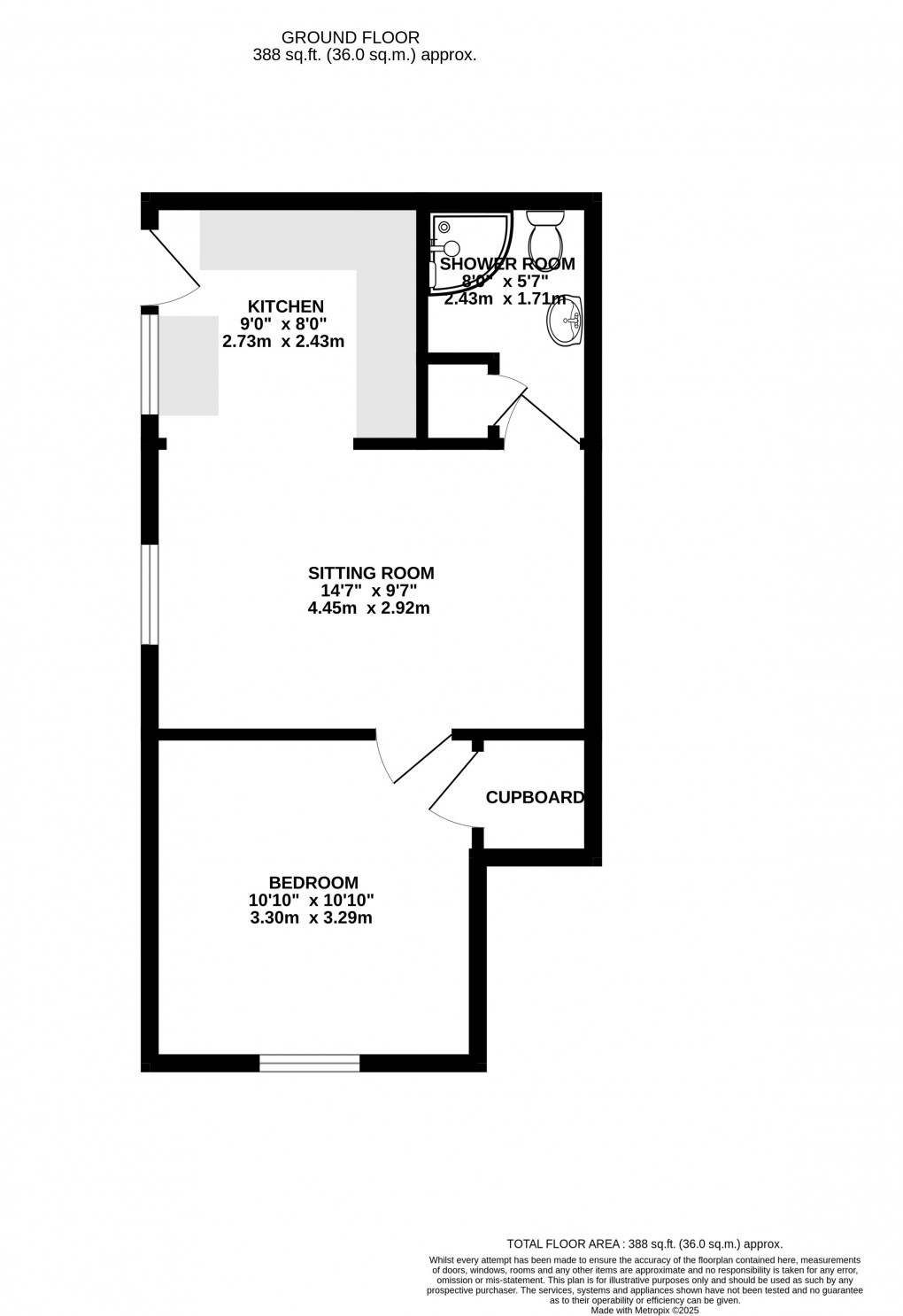 Floorplan for Somerton Road, Street