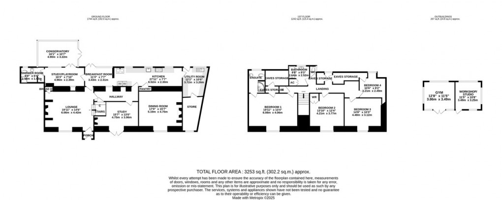 Floorplan for Holywell Road, Edington