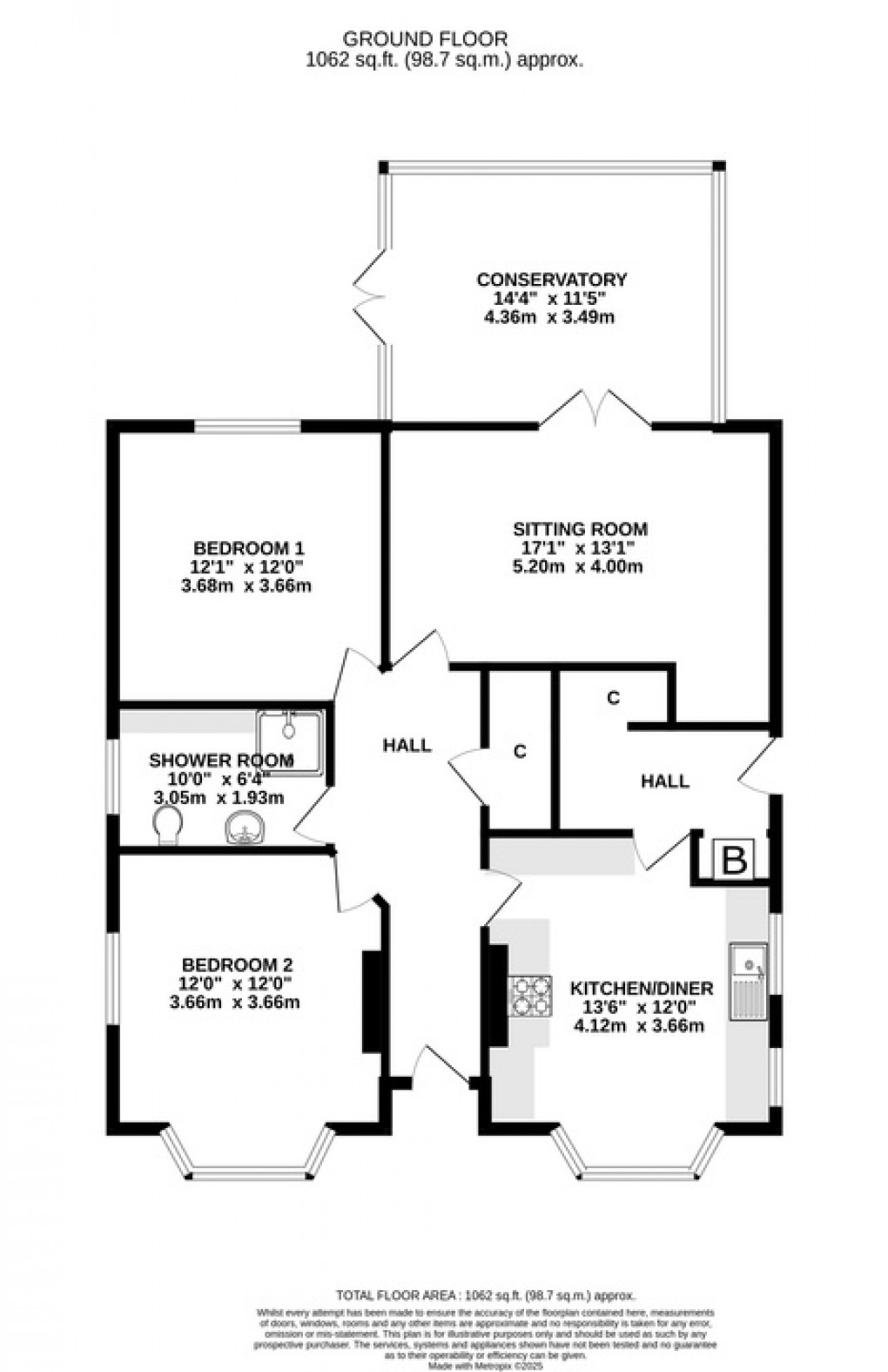 Floorplan for Cranhill Road, Street