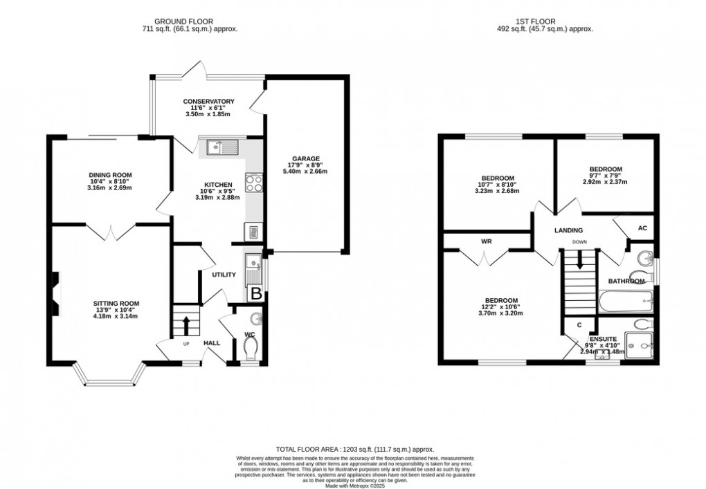 Floorplan for Brookfield Way, Street