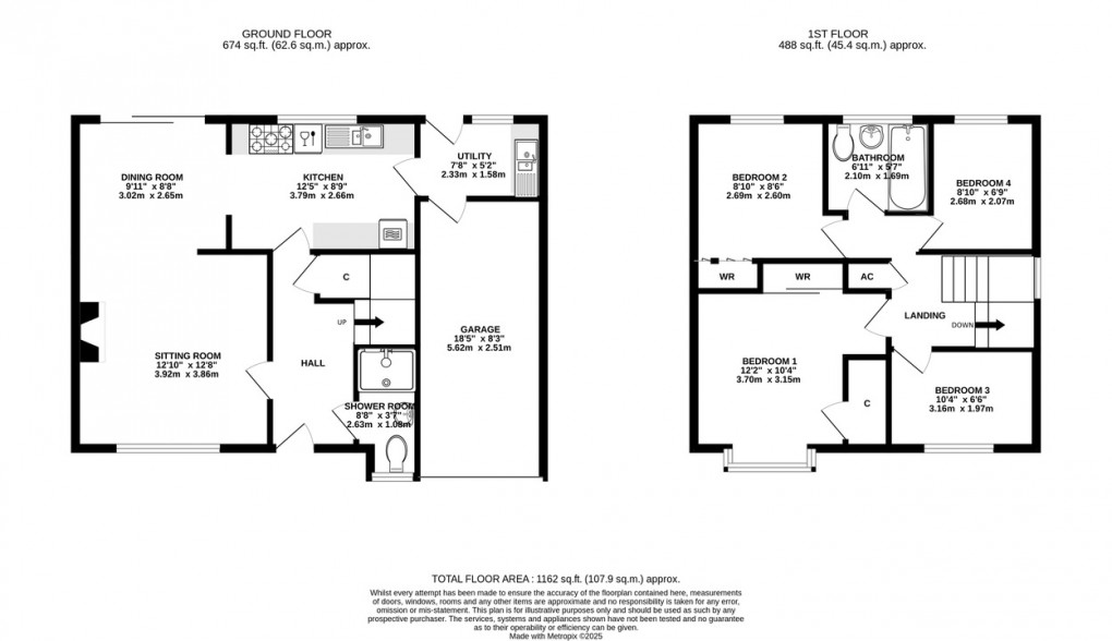 Floorplan for Holm Oaks, Butleigh