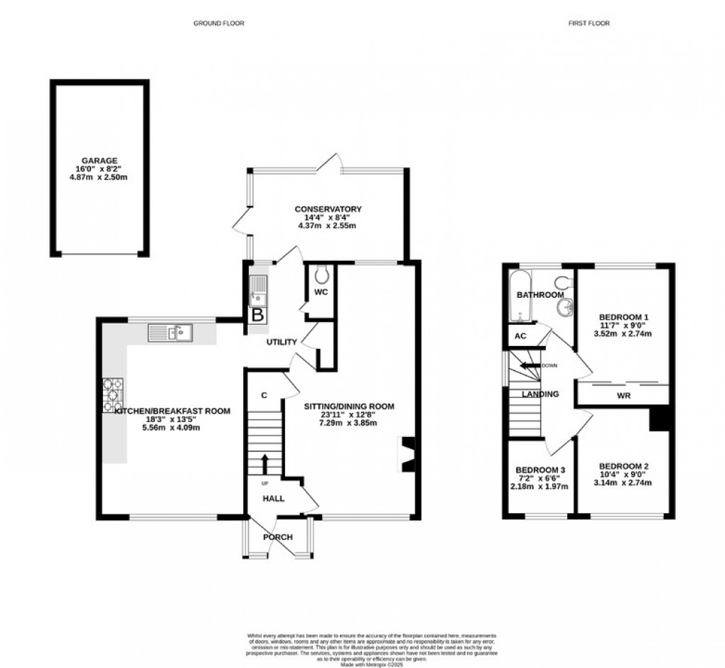 Floorplan for Ferryman Road, Glastonbury