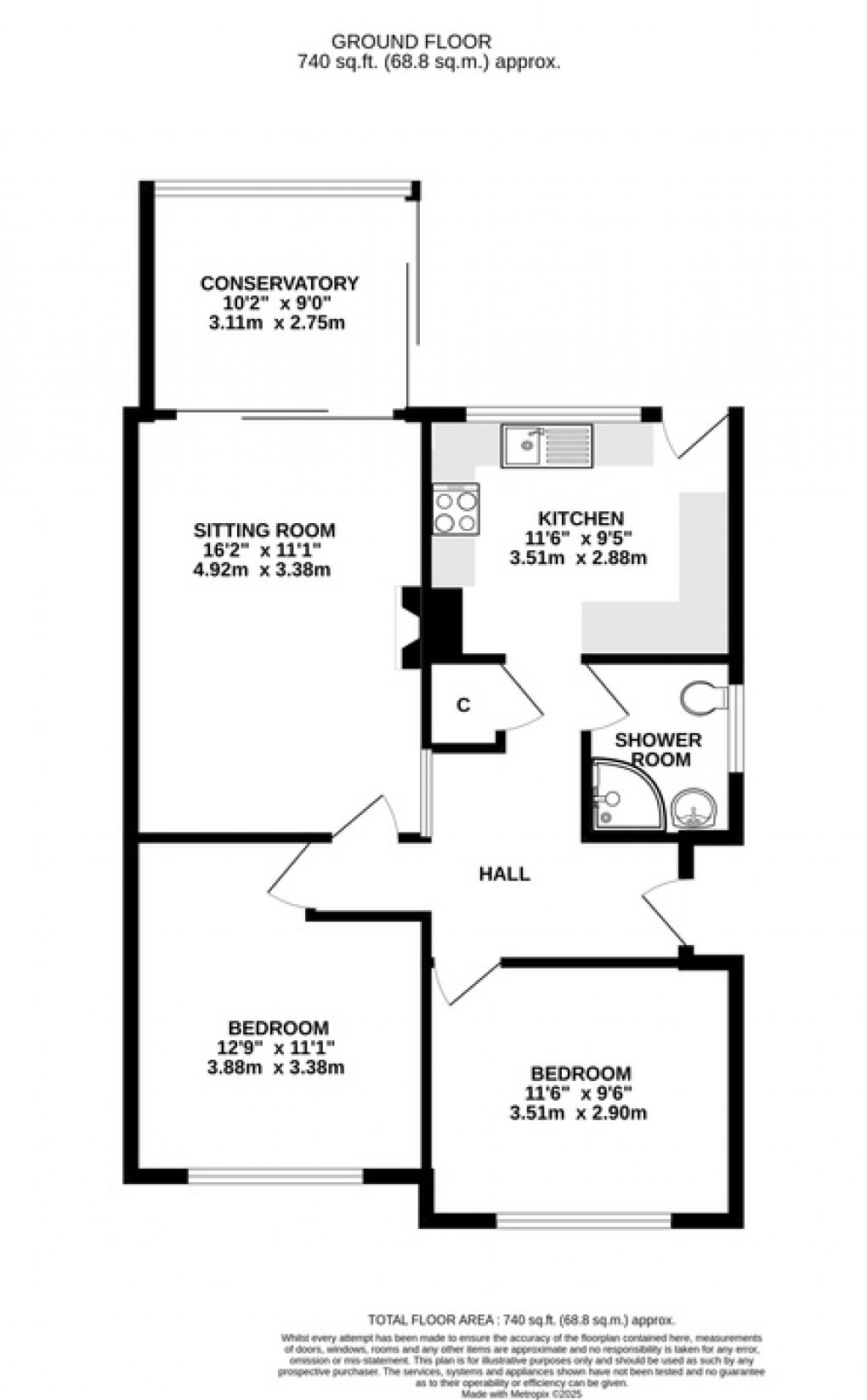 Floorplan for Leigh Furlong Road, Street