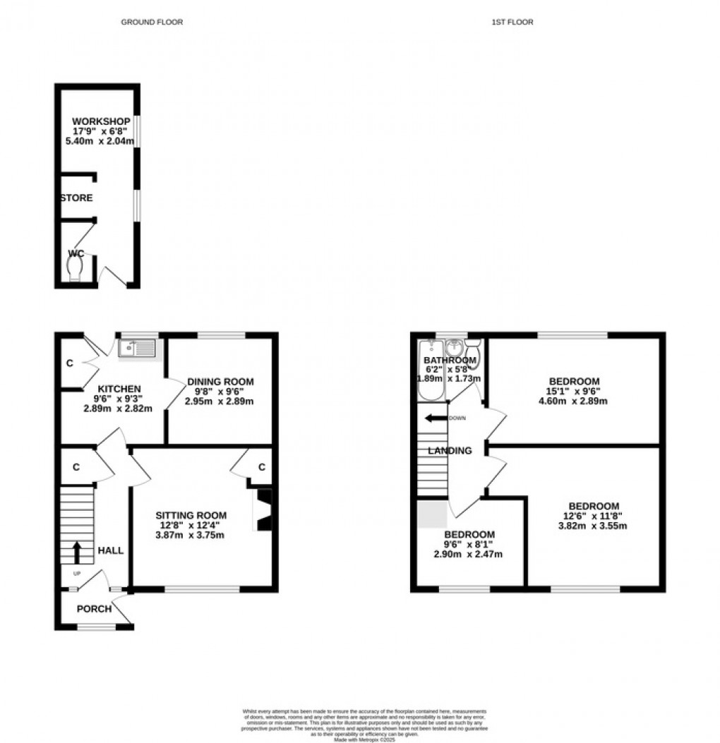 Floorplan for Portland Road, Street