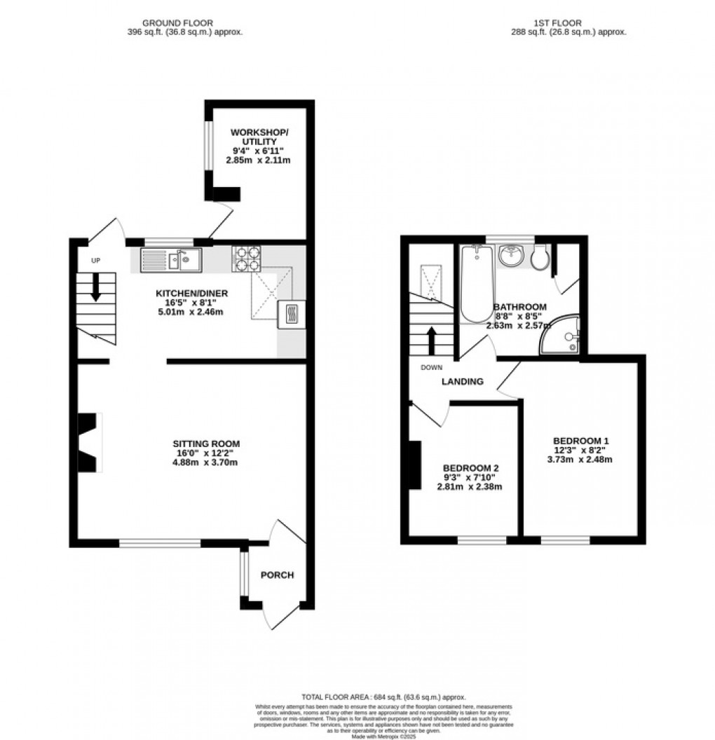 Floorplan for Main Street, Ash, Martock