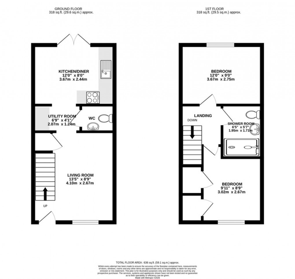 Floorplan for Lavender Lane, Somerton, Somerset
