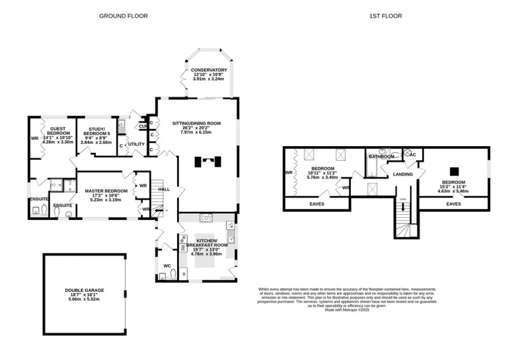 Floorplan for Orchard Mews, West End, Street